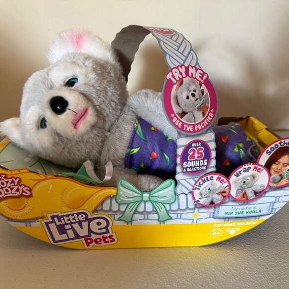 Little Live Pets Other - Little Live Pets: Cozy Dozy Kip the Koala Cuddly and Soft Stuffed Plush